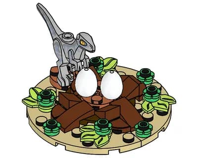 LEGO 122402 Beta i Gniazdo