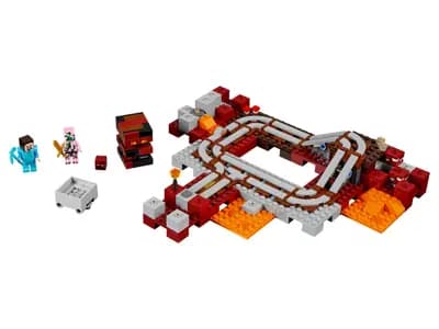 LEGO 21130 Linia kolejowa w Netherze
