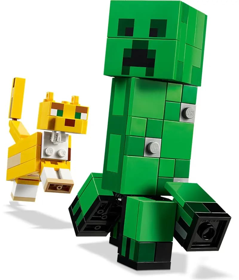 LEGO 21156 BigFig Creeper i Ocelot