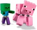 LEGO 21157 Minecraft BigFig - Świnka i mały zombie — 4