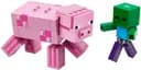 LEGO 21157 Minecraft BigFig - Świnka i mały zombie — 1