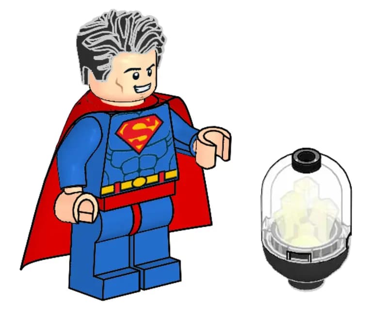 LEGO 211903 Superman and Kryptonite