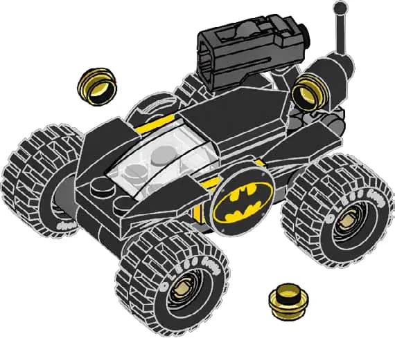 LEGO 212501 Off-road Batmobile