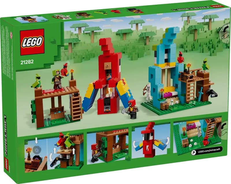 LEGO 21282 Papugowe domki