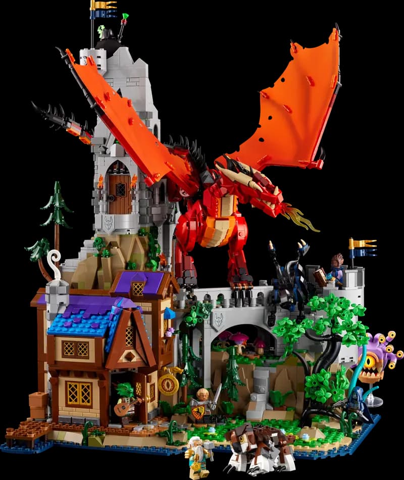 LEGO 21348 Dungeons & Dragons: Opowieść czerwonego smoka