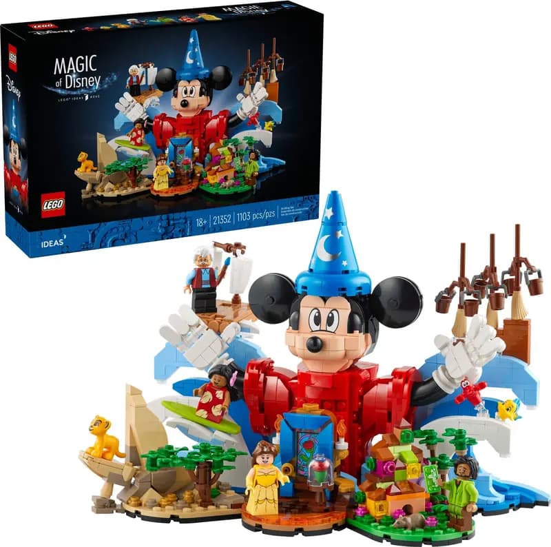 LEGO 21352 Magia Disneya