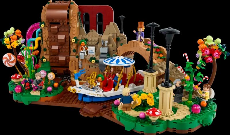 LEGO 21360 Willy Wonka i fabryka czekolady