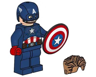 LEGO 242106 Captain America