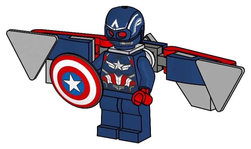 LEGO 242506 Captain America