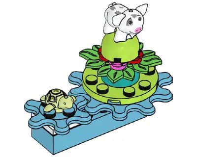 LEGO 302008 Świnka Pua i Żółw