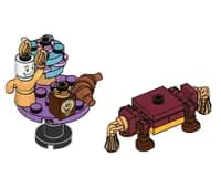 LEGO 302105 Cogsworth, Lumière & Sultan