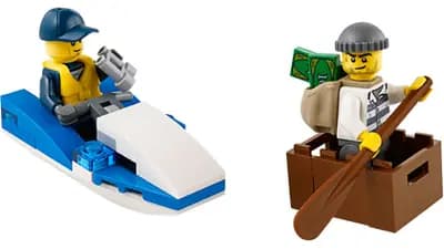 LEGO 30227 Ślizgacz policyjny