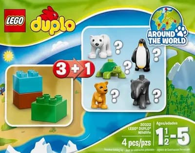 LEGO 30322 DUPLO Dzikie zwierzęta