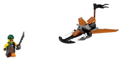 LEGO 30423 Odrzutowiec z kotwicą