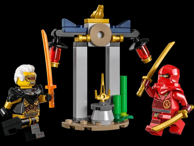 LEGO 30650 Bitwa Kaia i Raptona w świątyni