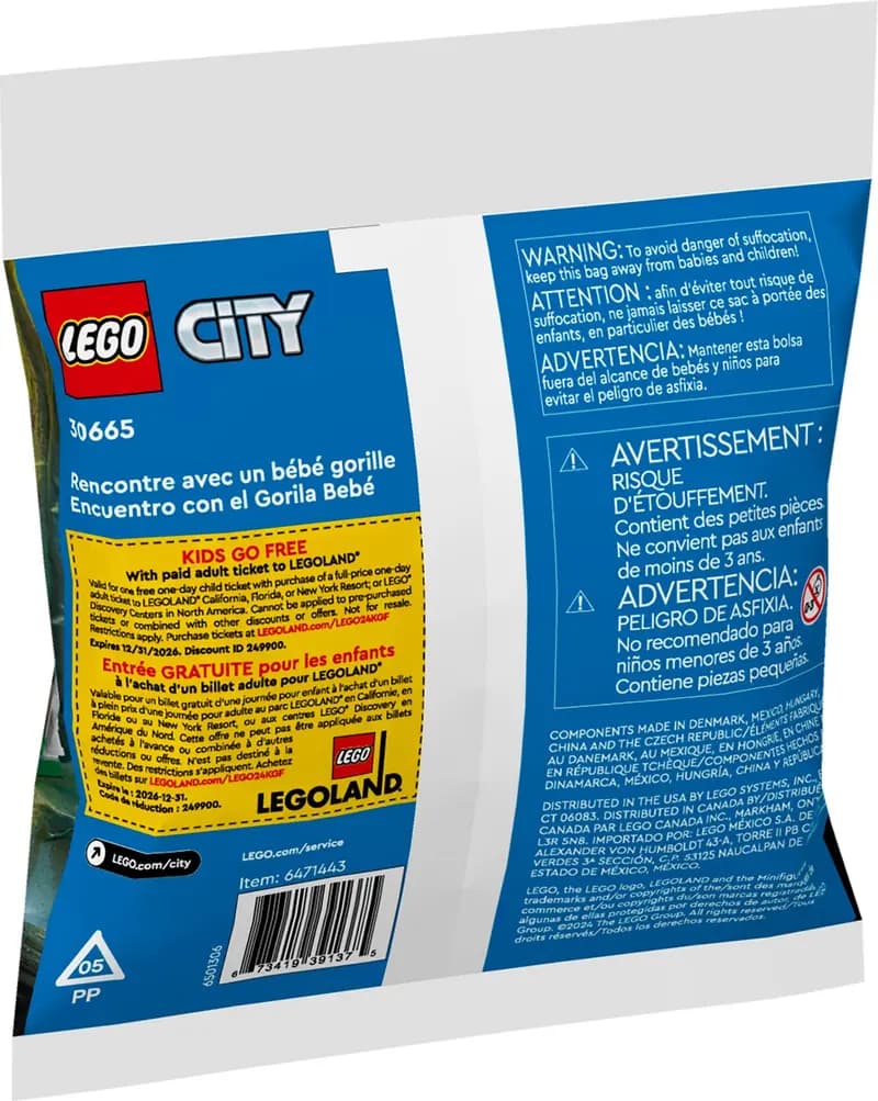 LEGO 30665 Spotkanie z małym gorylem