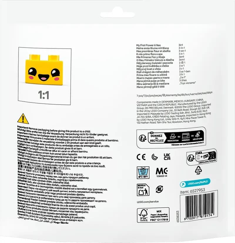 LEGO 30686 Mój pierwszy kwiatek i pszczoła
