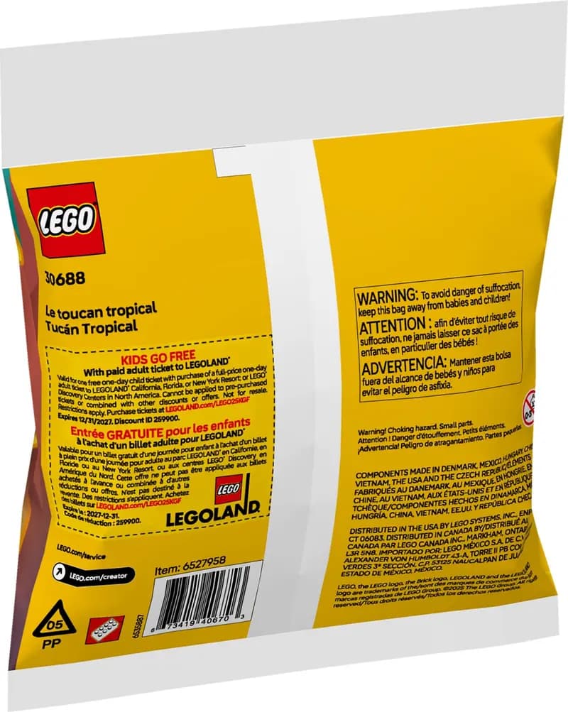 LEGO 30688 Tropikalny tukan