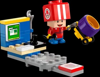 LEGO 30702 Mario Kart – Toad (Pit Crew)