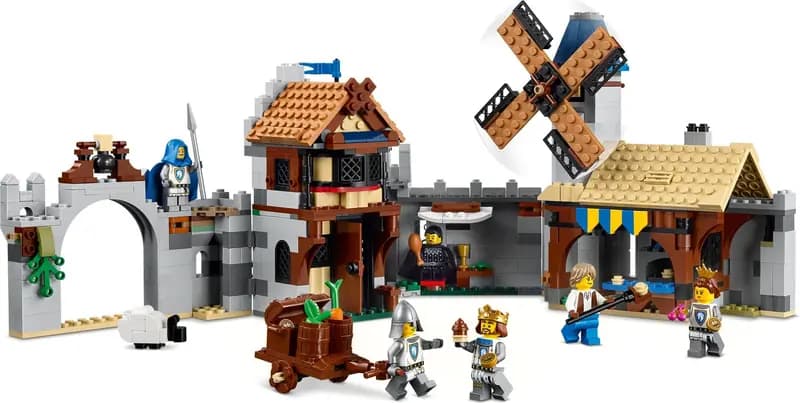 LEGO 31168 Średniowieczny zamek rycerzy konnych