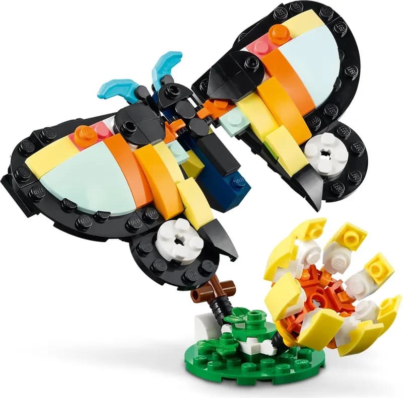 LEGO 31173 Dzikie zwierzęta: Tropikalny tukan