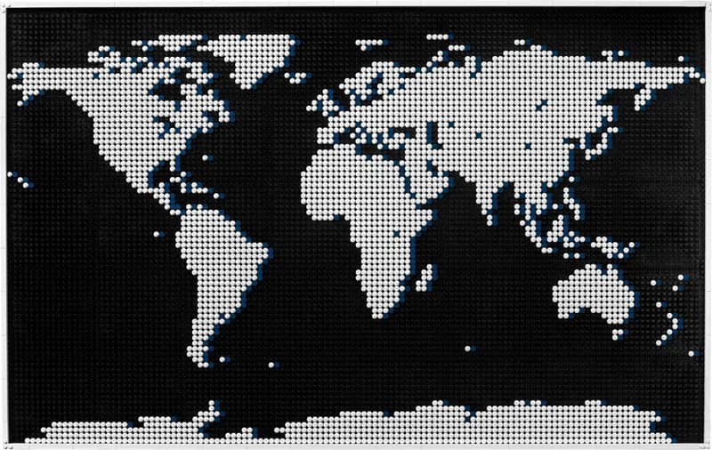 LEGO 31203 Mapa świata
