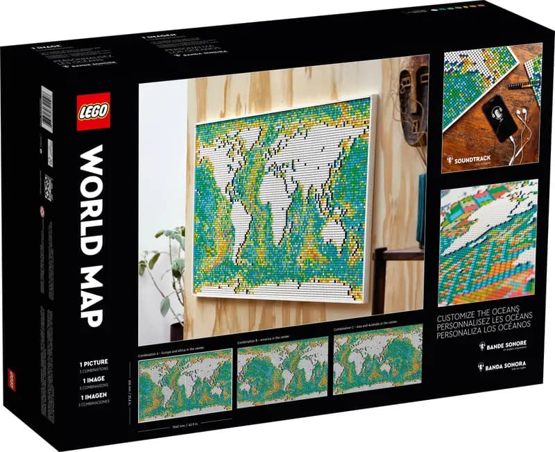 LEGO 31203 Mapa świata