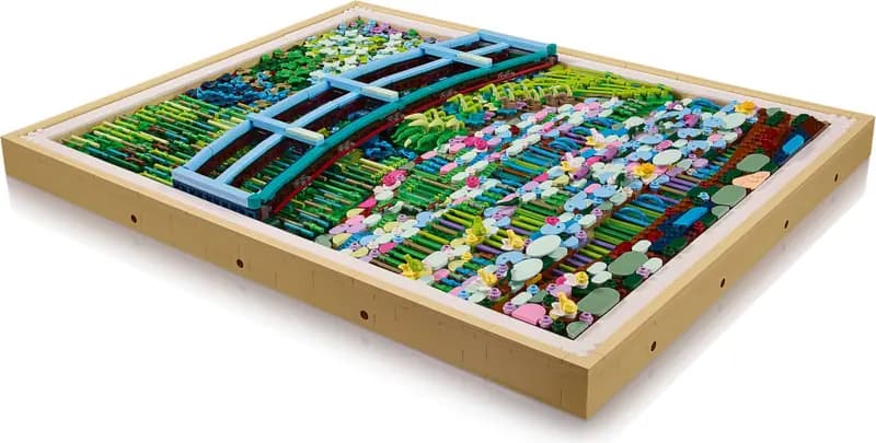 LEGO 31220 Claude Monet - Most nad stawem z liliami wodnymi
