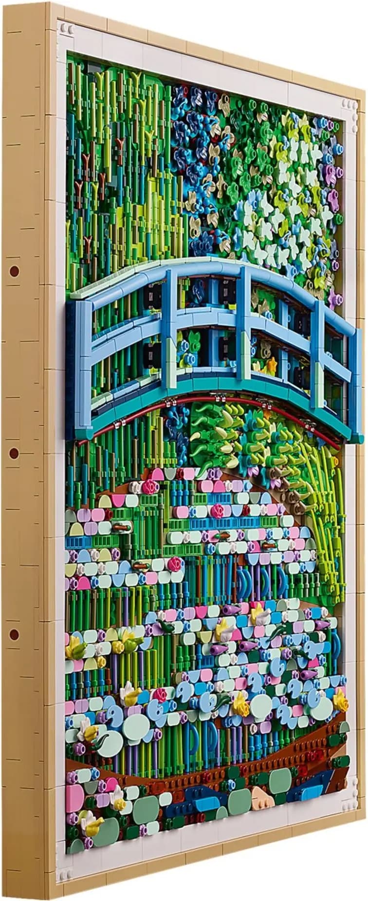 LEGO 31220 Claude Monet - Most nad stawem z liliami wodnymi