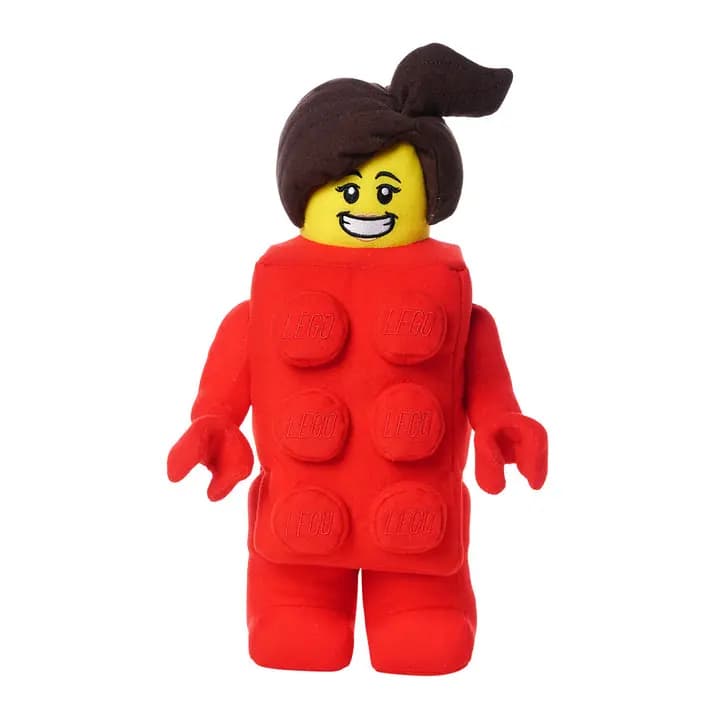LEGO 342160 Brick Suit Girl Minifigure Plush