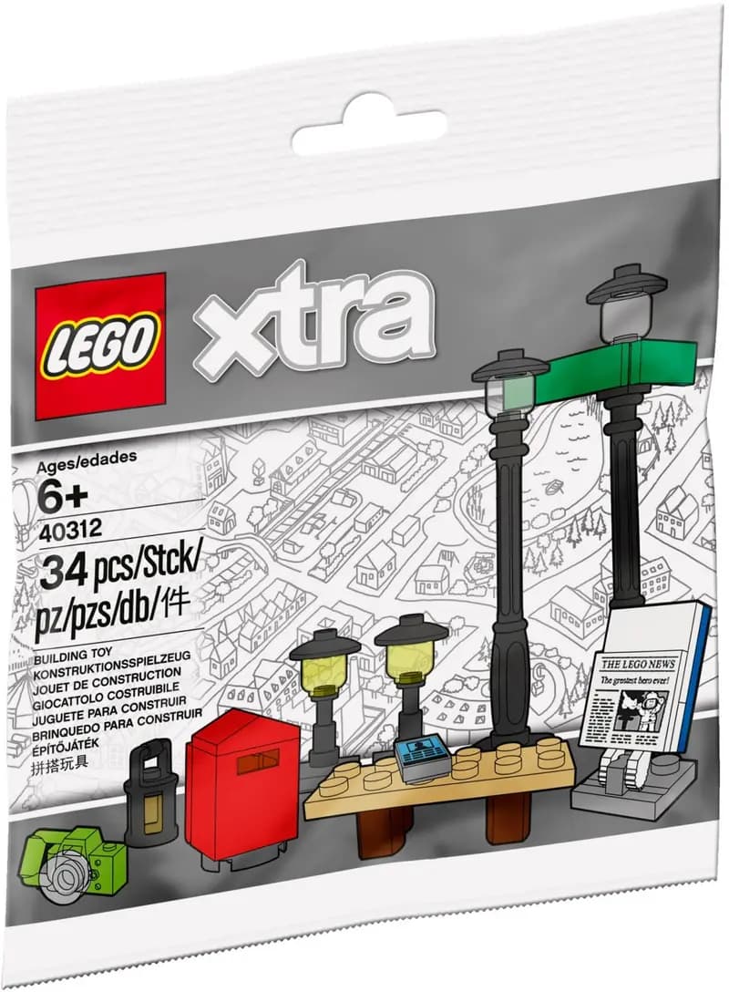 LEGO 40312 Latarnie uliczne