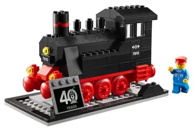 LEGO 40370 40 lat pociągów LEGO
