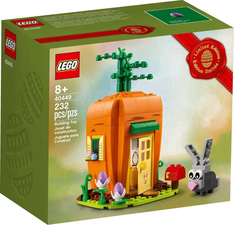LEGO 40449 Marchewkowy domek zajączka wielkanocnego