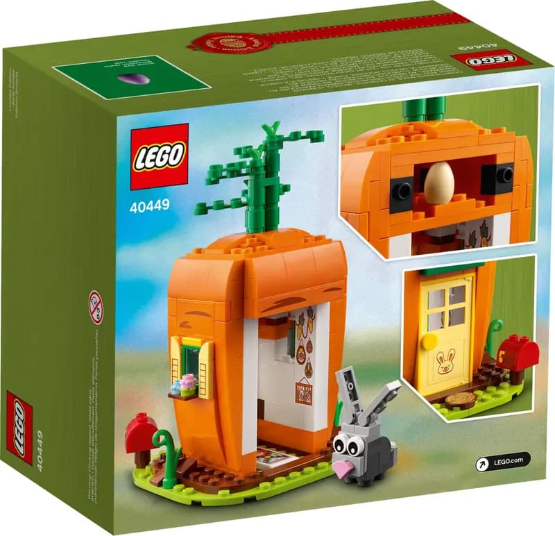 LEGO 40449 Marchewkowy domek zajączka wielkanocnego