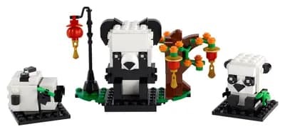 LEGO 40466 Pandy na Chiński Nowy Rok