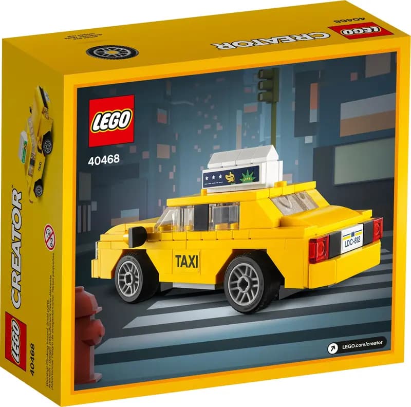 LEGO 40468 Żółta taksówka