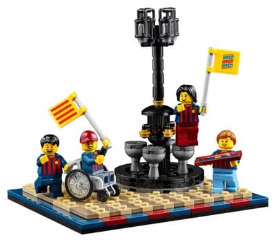 LEGO 40485 Zwycięstwo drużyny FC Barcelona