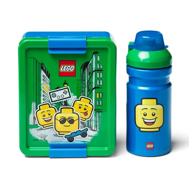 LEGO 40581724 Boy Emoticon Lunch Set