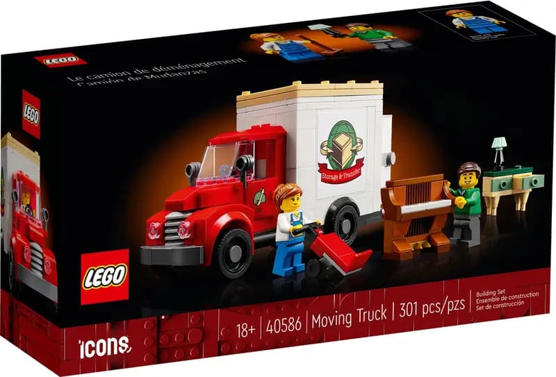 LEGO 40586 Ciężarówka do przeprowadzek