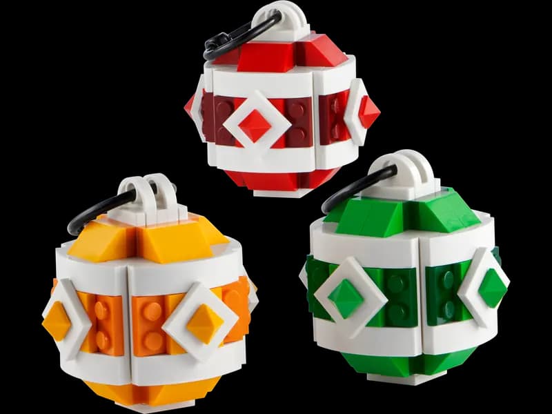 LEGO 40604 Zestaw świątecznych ozdób