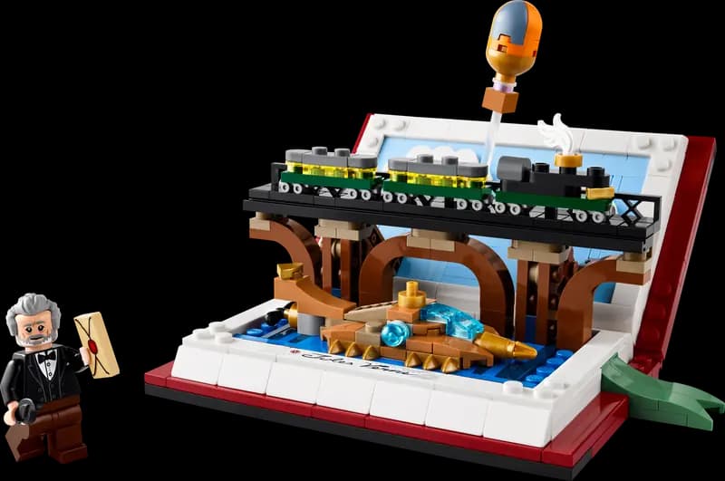 LEGO 40690 Hołd dla książek Julesa Verne’a