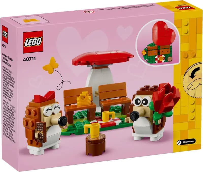 LEGO 40711 Piknik pary jeżyków