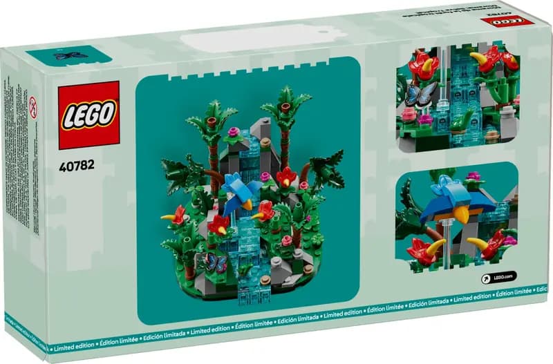 LEGO 40782 Diorama z tropikalnym lasem deszczowym