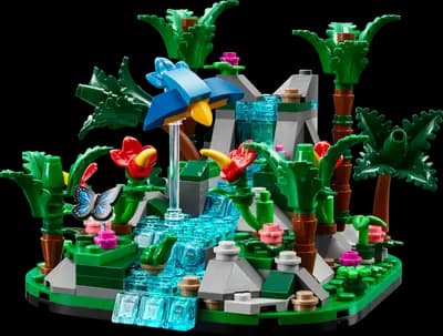 LEGO 40782 Diorama z tropikalnym lasem deszczowym