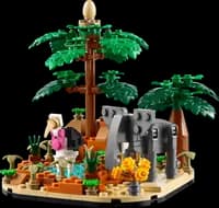 LEGO 40784 Diorama z afrykańską sawanną