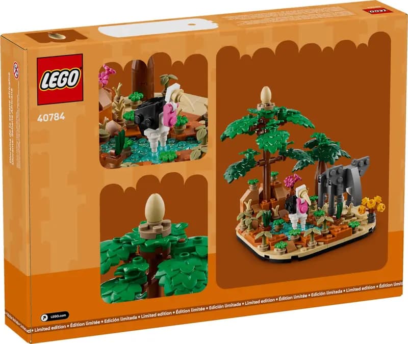 LEGO 40784 Diorama z afrykańską sawanną