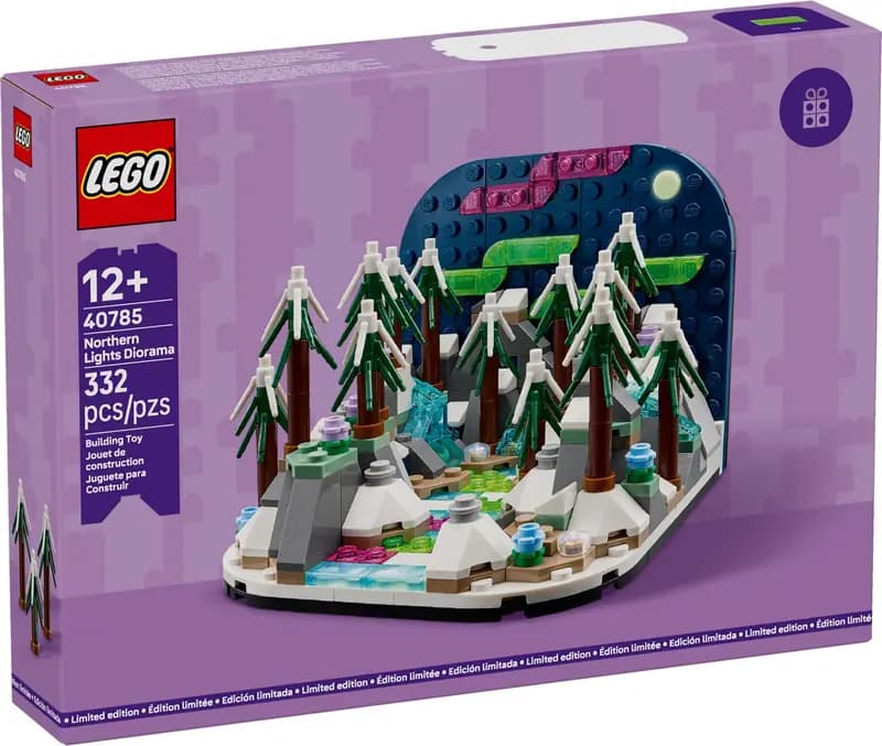 LEGO 40785 Diorama z zorzą polarną