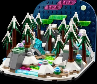 LEGO 40785 Diorama z zorzą polarną
