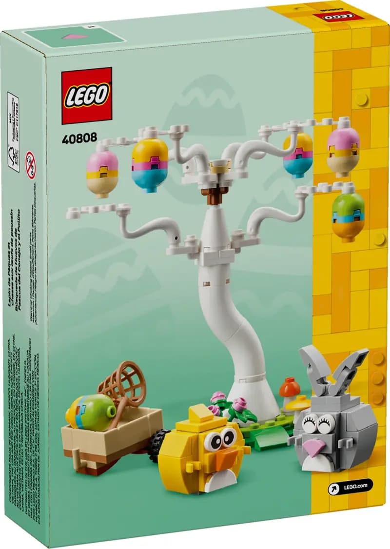 LEGO 40808 Poszukiwanie pisanek z zajączkiem i kurczaczkiem
