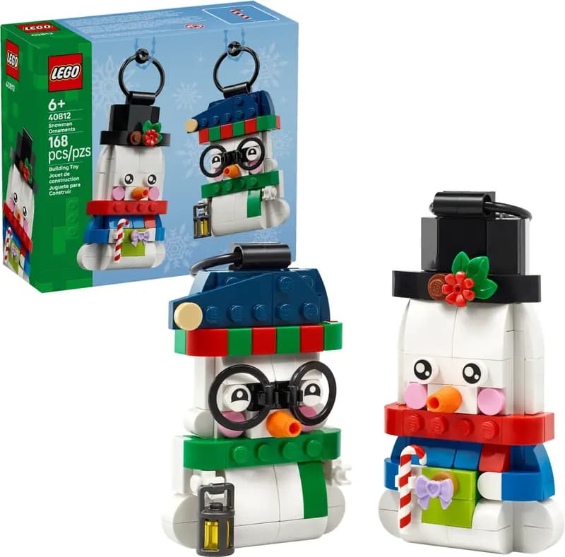 LEGO 40812 Ozdoby z bałwankami
